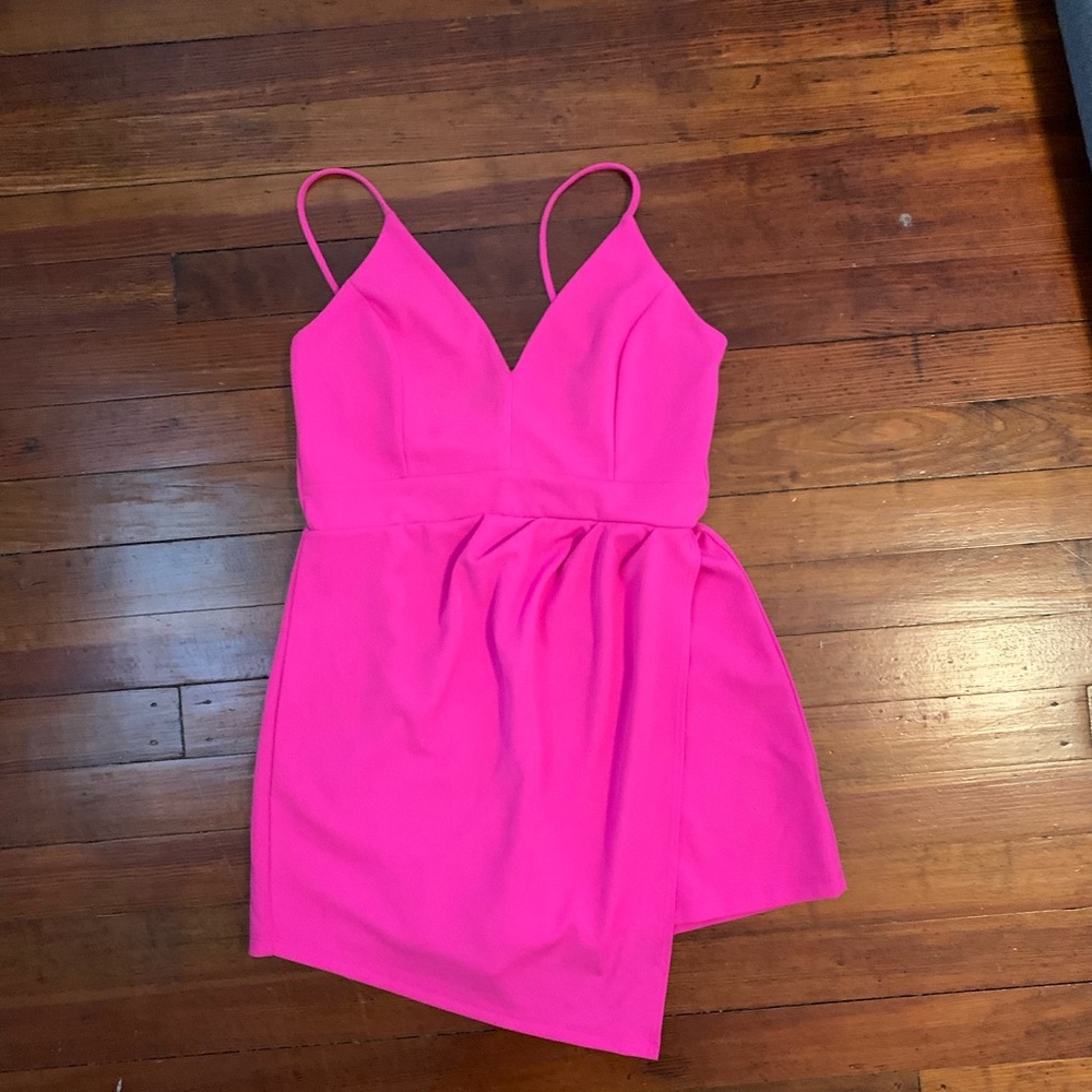 Karlie hit pink dress skort